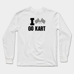 I love/win go kart Long Sleeve T-Shirt